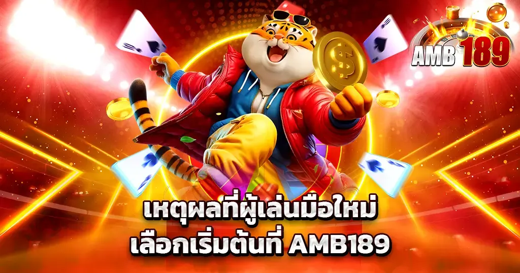 เหตุผลที่ผู้เล่นมือใหม่เลือกเริ่มต้นที่ AMB189